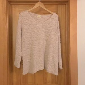 Slouchy Light Pink Sweater
